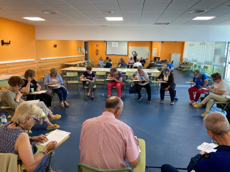 Los alumnos y las alumnas compartieron un encuentro con mucha emoción