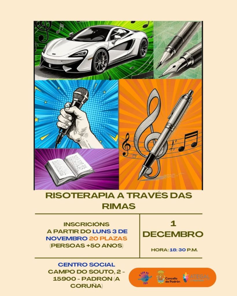 PADRÓN | Risoterapia a través de rimas