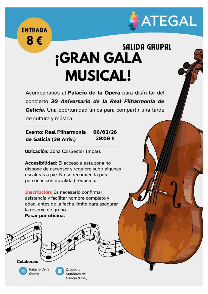 A CORUÑA | Concierto 30 Aniversario de la Real Filharmónica de Galicia